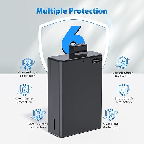 Vista 28 de LP Paquete de baterías E5, paquete de 2 baterías de 1600 mAh compatibles con Canon EOS Rebel XS, Rebel T1i, Rebel XSi, 1000D, 500D, 450D, Kiss X3, 2