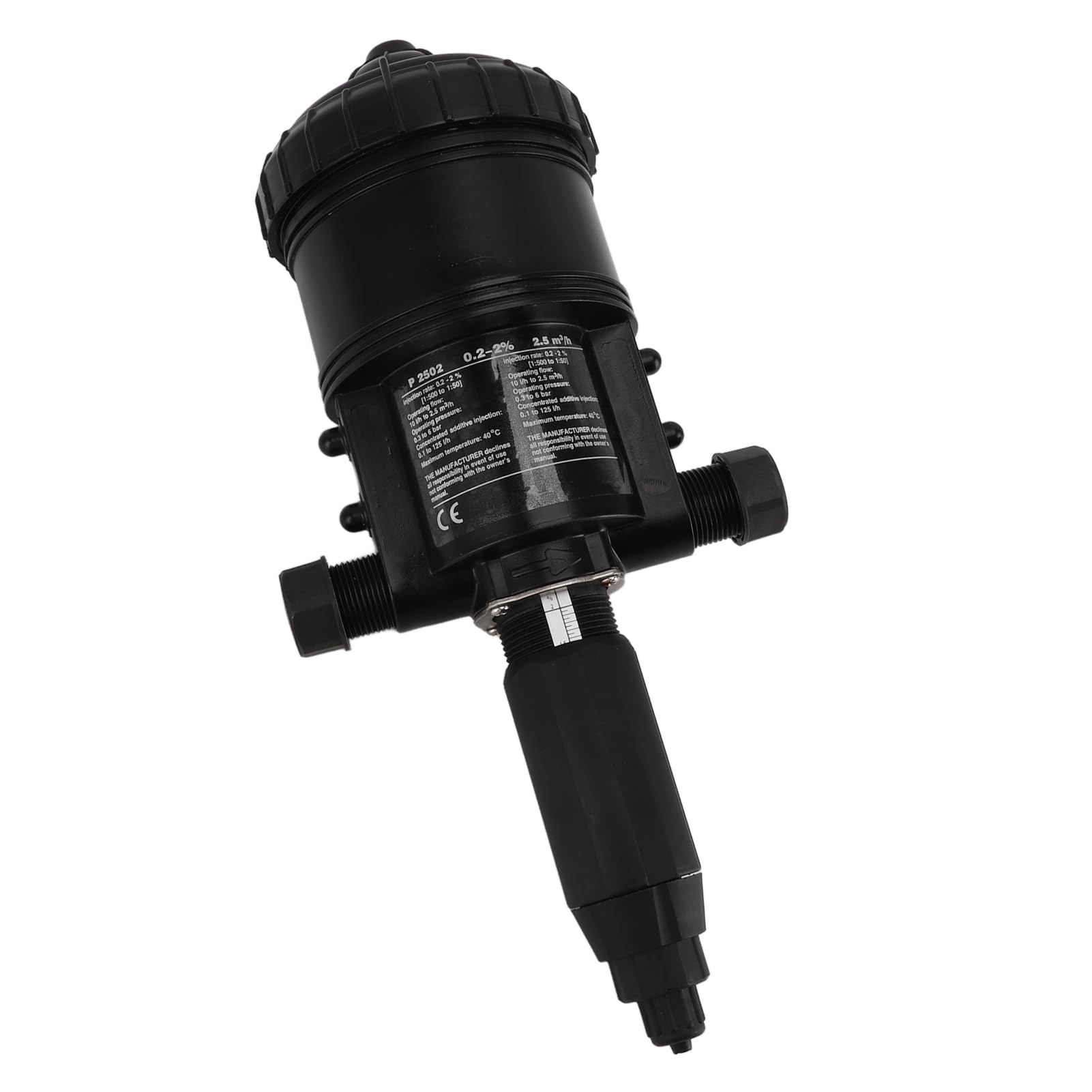 Aramox Iniettore di Fertilizzante Regolabile Pompa Dosatrice Proporzionale Alimentata Ad Acqua in Plastica con Filettatura G3 4 per Irrigazione a Goccia Giardino Orticoltura Trattamento delle Acque