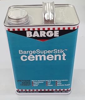 Barge Original SuperStik Super Stick TF Cement by Quabaug Corp -1 Gallon- Shoe Glue Toluene Free