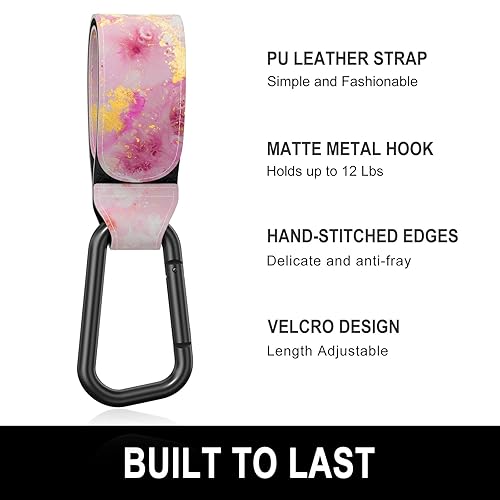 Miniatura 3 de Ganchos universales para cochecito de bebé, accesorios universales para cochecito, gancho de mamá para cochecito, bolsa de pañales, bolsa de