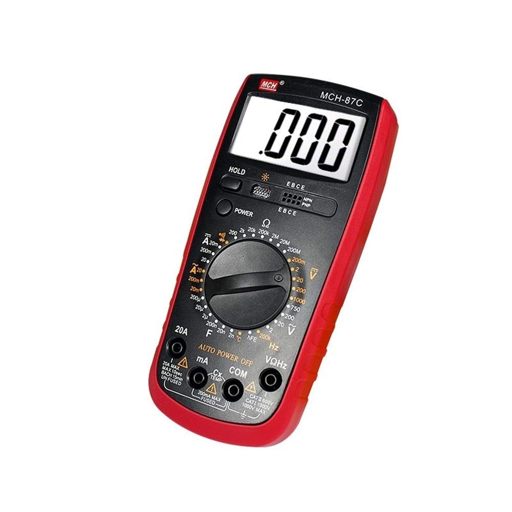 MCH-87C Multimetro digitale Elettricista Manutenzione Tavolo universale portatile Cintura anti-scottatura Misurazione accurata