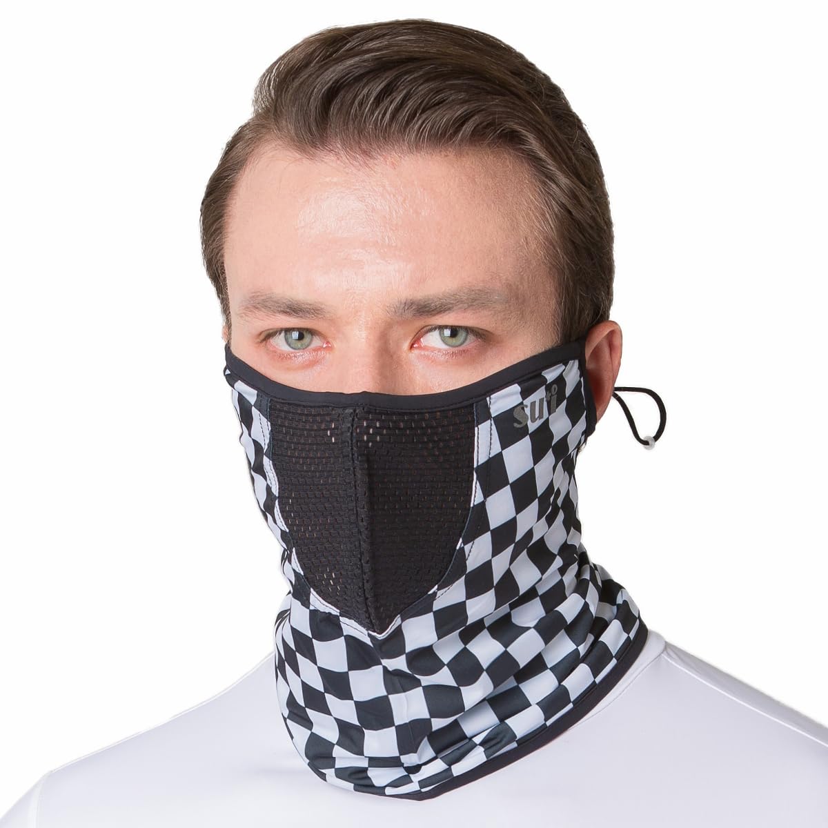 KOREA (Type B) UV Sun Protection Balaclava Half Face Mask - For Golf, Hiking, Running, Cycling &amp; Outdoor Sports