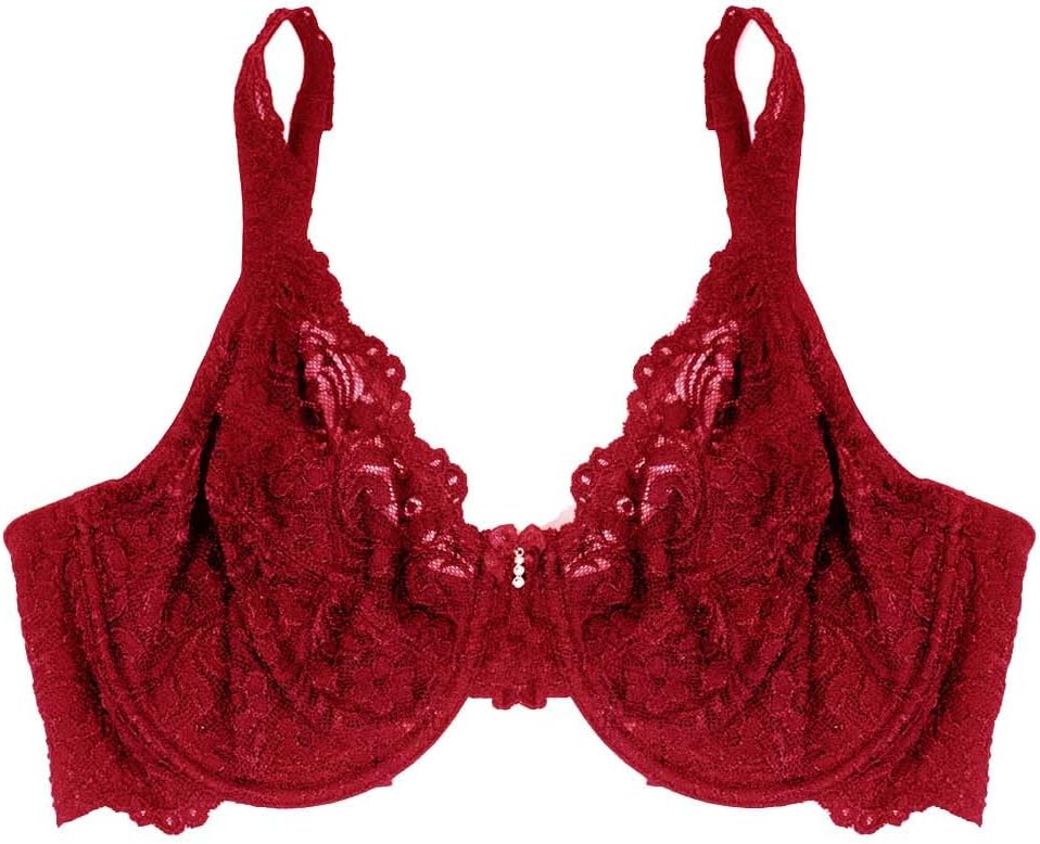 Signature Lace Unlined Underwire Bra with Added Support - Image 5