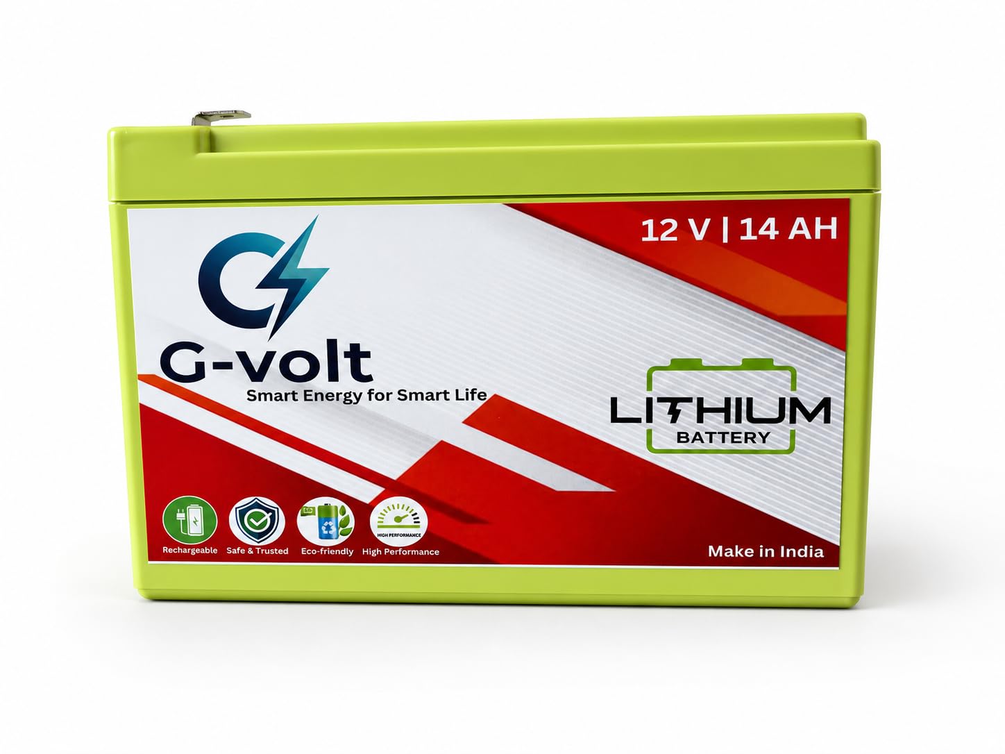 KISSAN 12V 14Ah Lithium ion Phosphate (LiFePO4) Battery Rechargeable for Agriculture Sprayer Pumps Solar Light Toys Make in India-image-22