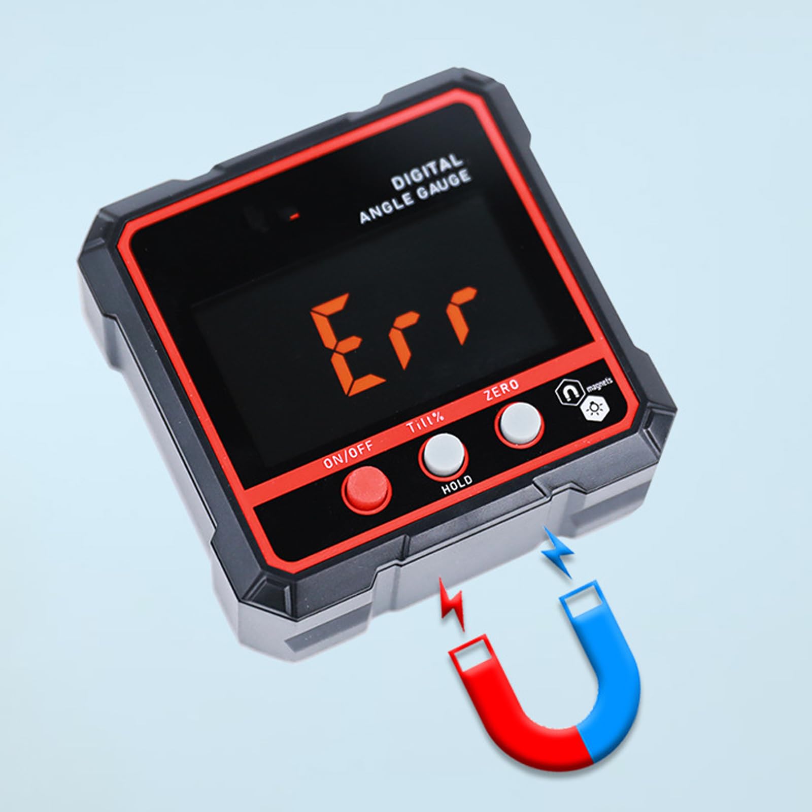 Upgrades - Herramienta de medición digital de precisión con base magnética para instalación de equipos de carpintería