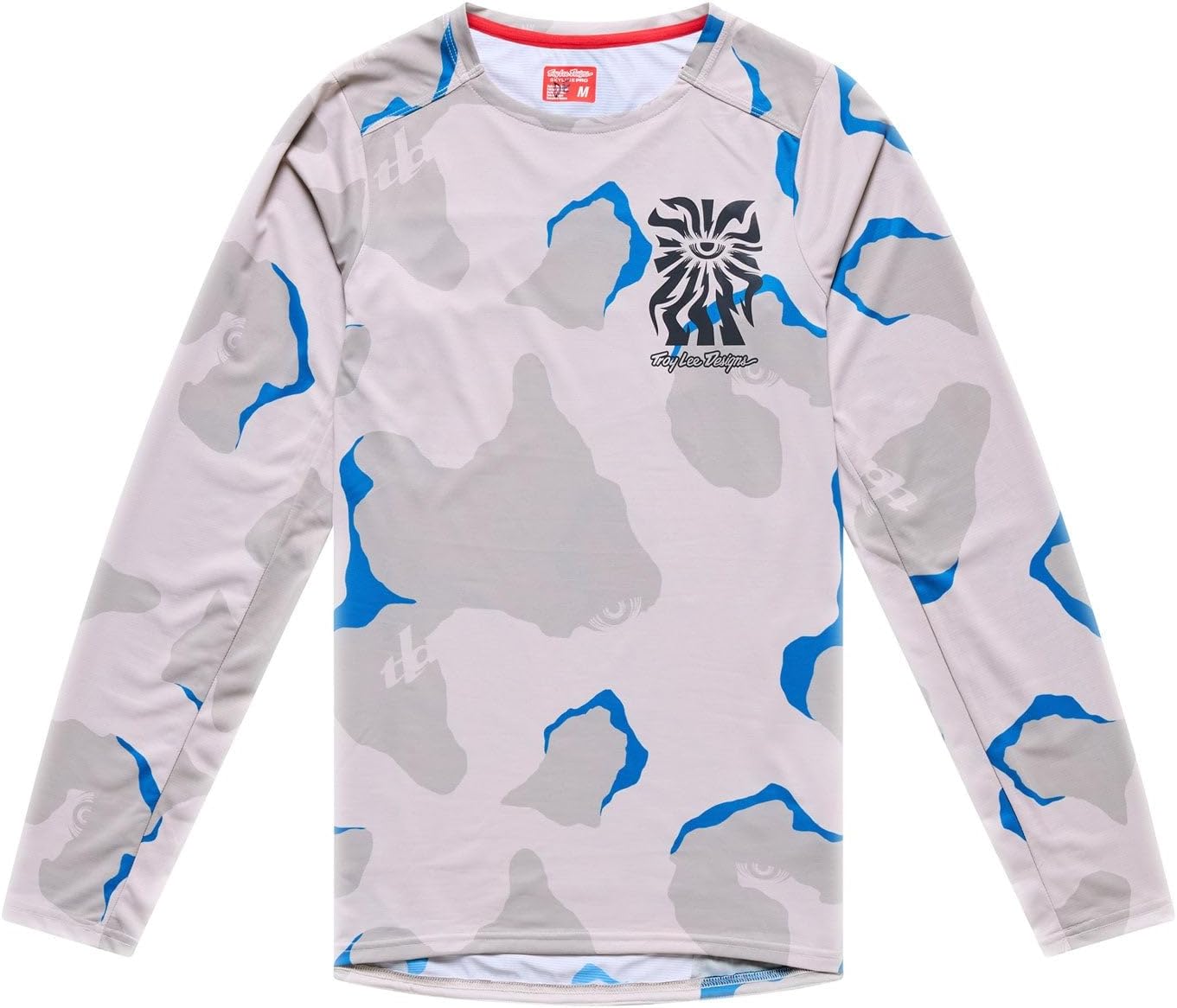 Troy Lee Designs Skyline Pro LS Jersey, Flow Camo Pumice, XX-Large