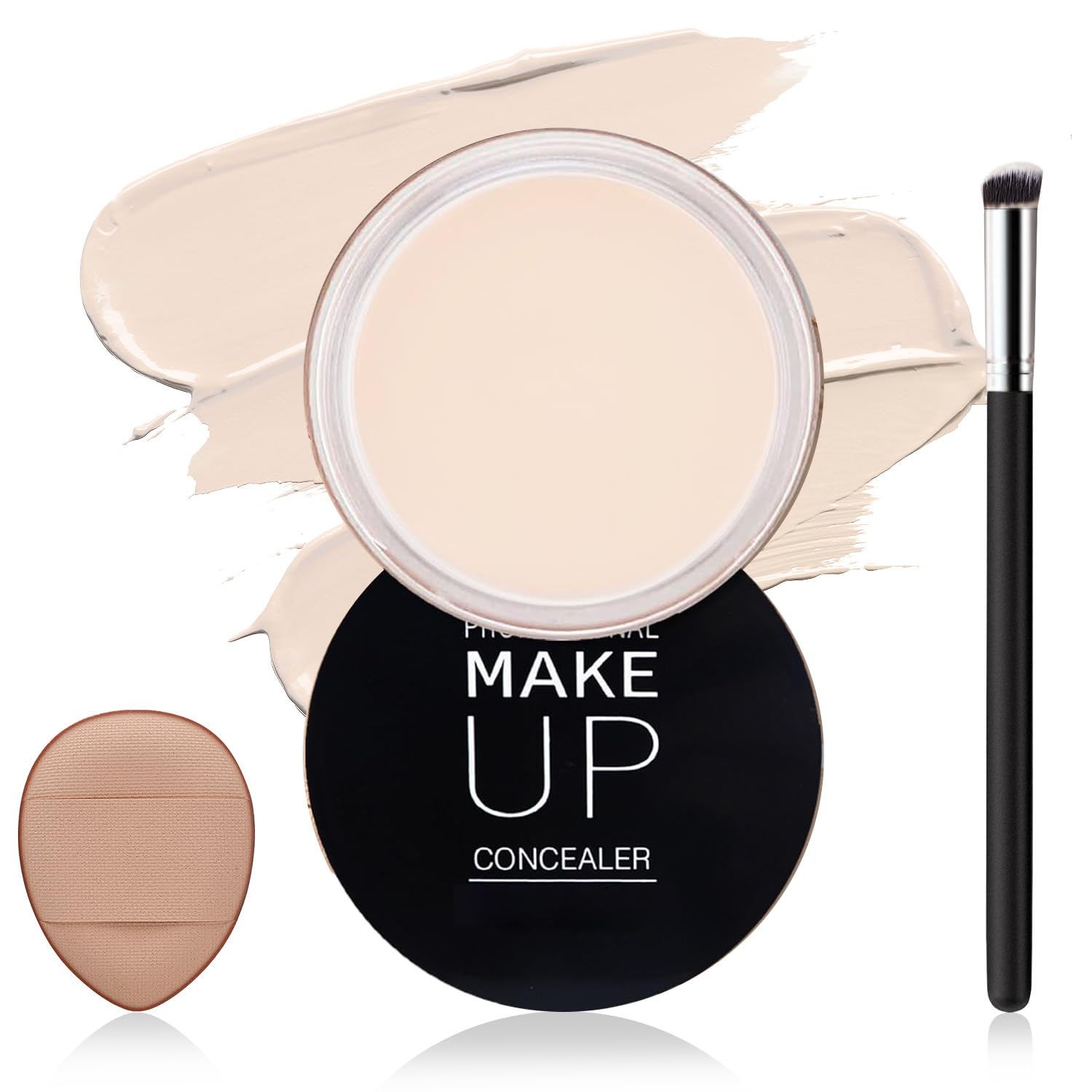 Under Eye Concealer for Dark Circles Under Eye Corrector De Ojeras Long Lasting Cream White Concealer Tattoo Cover