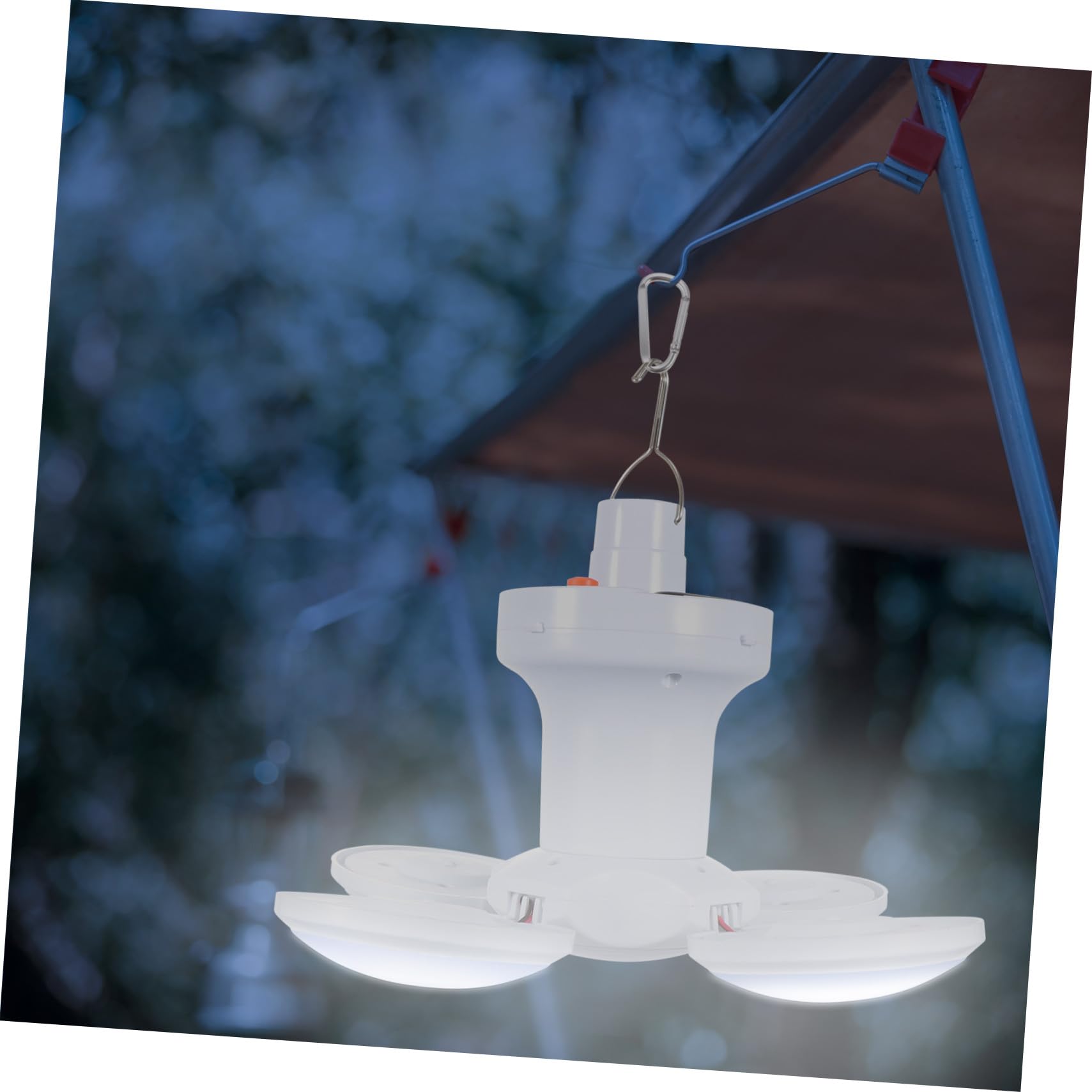 Lámpara Solar Plegable Recargable para Camping, Luz de Emergencia LED , Luz Colgante Multifuncional para Exteriores, Uso en Tienda de Campaña y Actividades al Aire Libre