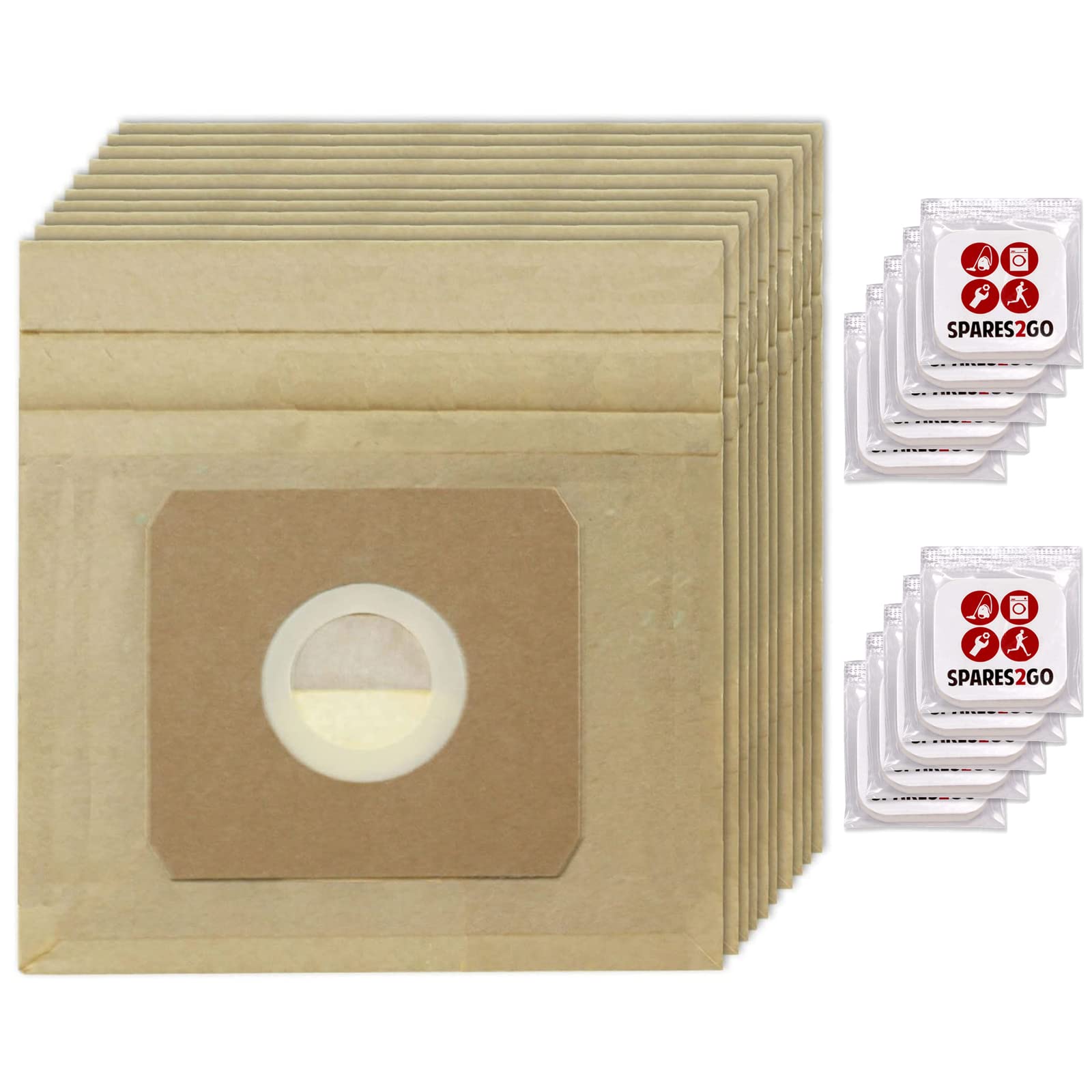 SPARES2GO Bolsas Para Polvo Compatibles Con Vytronix RBC02 RBC03 (5