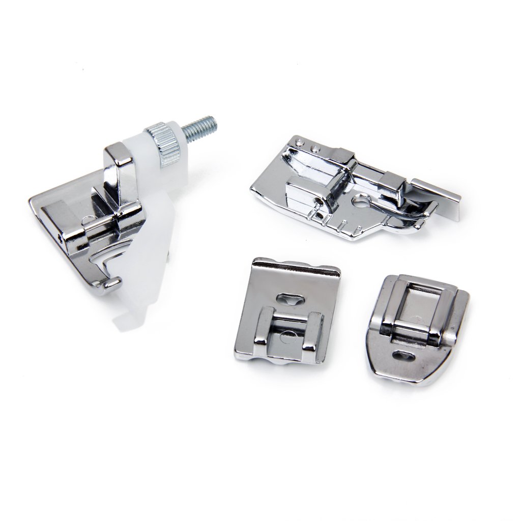 Imported 32 Sewing Machine Presser Foot Kit fit for Brother Singer Janome (Silver) — Amazon image 5