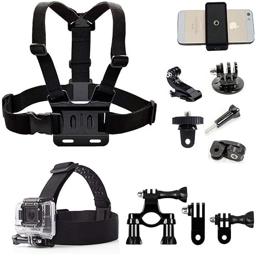 Accesorios para cámara de acción, adaptador de arnés con clip de teléfono celular para Gopro HeroSony Action Campara iPhone 13 12 11 Pro Max XS Max