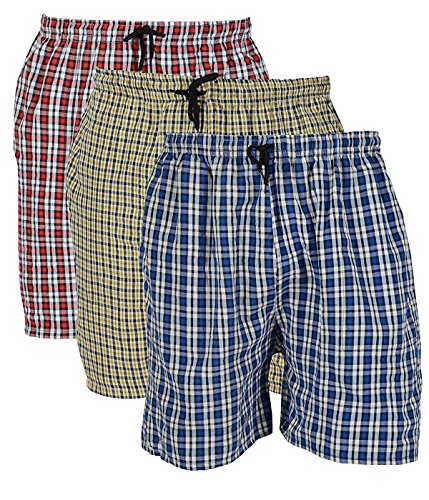 Image of Pure Cotton Shorts-Boxer-Nikkar Pack of 3=PGS=3