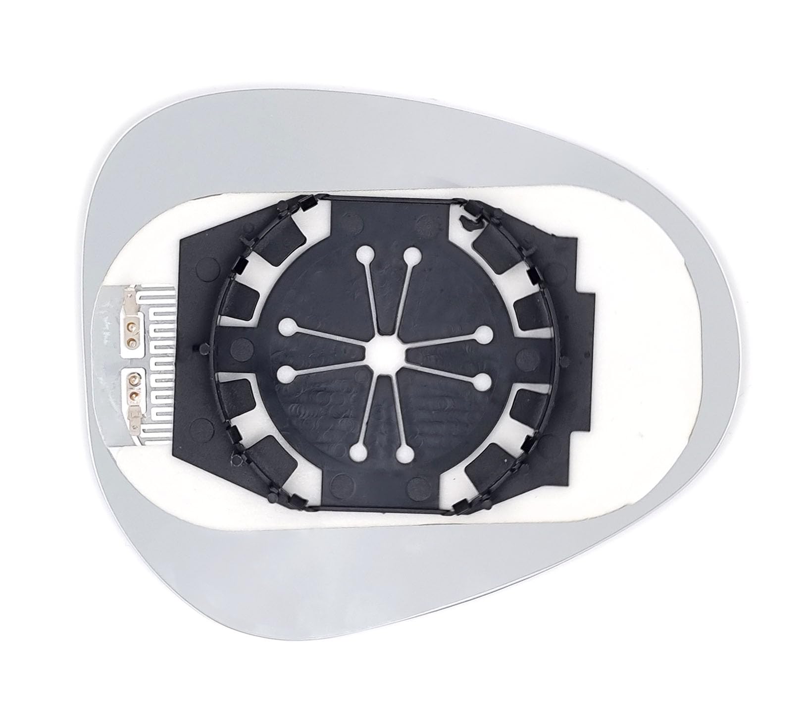 BSSTORE Vetro Specchio Retrovisore Termico Grande per YPSILON (843) dal 2010 al 2011 (Sinistra - Lato Conducente)