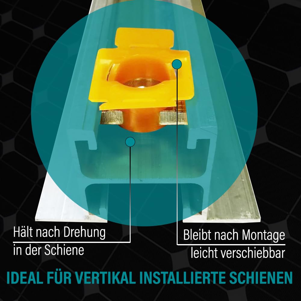 Vooxa Premium Pack Of 20 Stainless Steel A2 Rail Nut | UAE - View #4