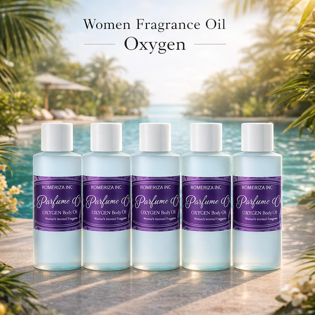 10 Fl Oz Oxygen W Fragrance Body Oil For Women Our Interpretation Essential Fragrance Body Oil Scented Fragrance For Home & Best For Gifts