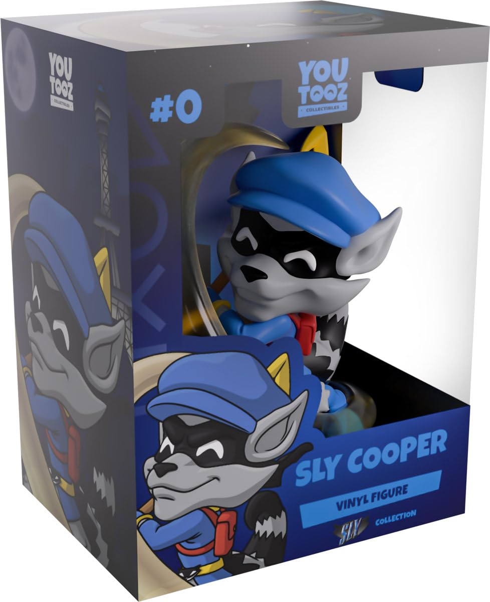 Youtooz SLY Cooper - Statuetta da collezione in vinile da 10,2 cm