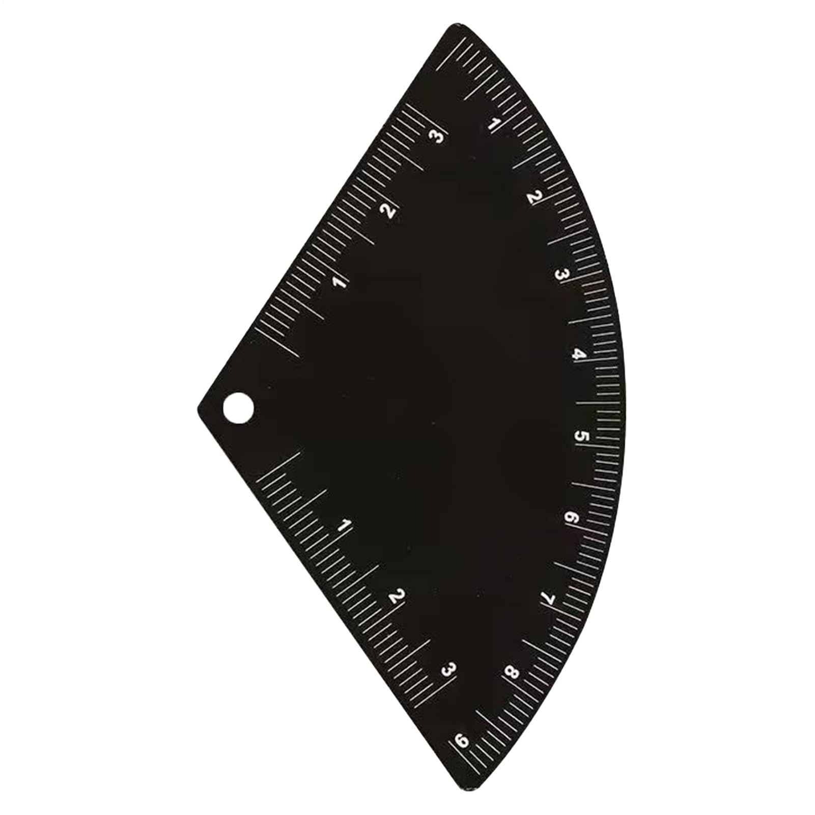 Stainless Steel Quick Drawing Eyebrow Mapping Tool Eyebrow Ruler Cosmetic Shaping Tool Makeup Mapping Ruler Beauty Salon Accessories Table