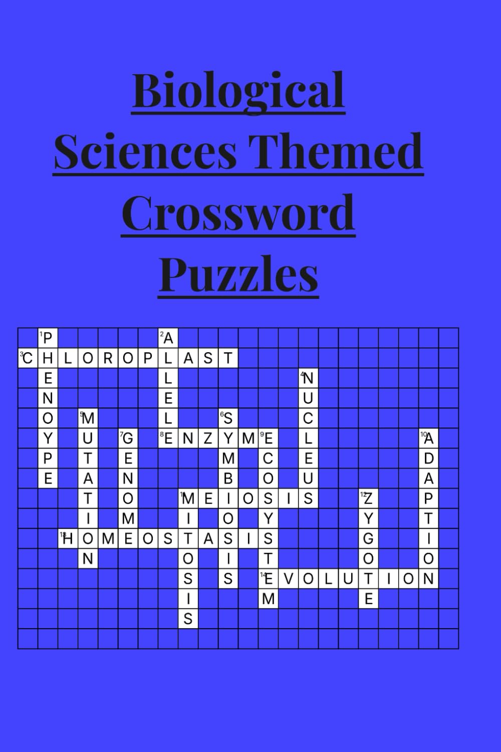 Biological Sciences Themed Crossword Puzzles