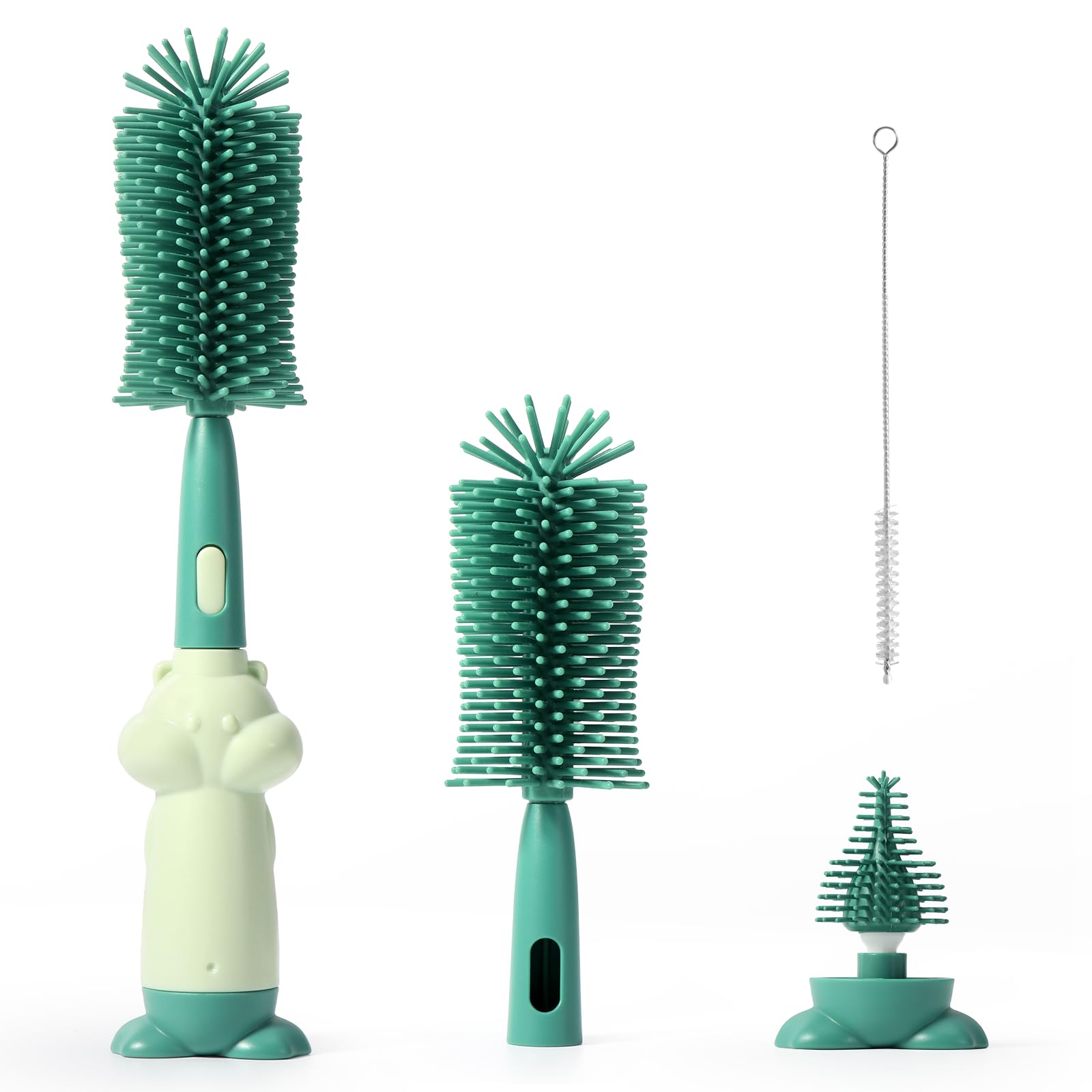 Materiale PP Alimentare Sicuro Pezzi 3 In 1 Spazzola Di Pulizia Multifunzionale, Per Coperchio Tazza Bottiglie D Acqua Tastiera 98317265 Spazzole Per Pulizia