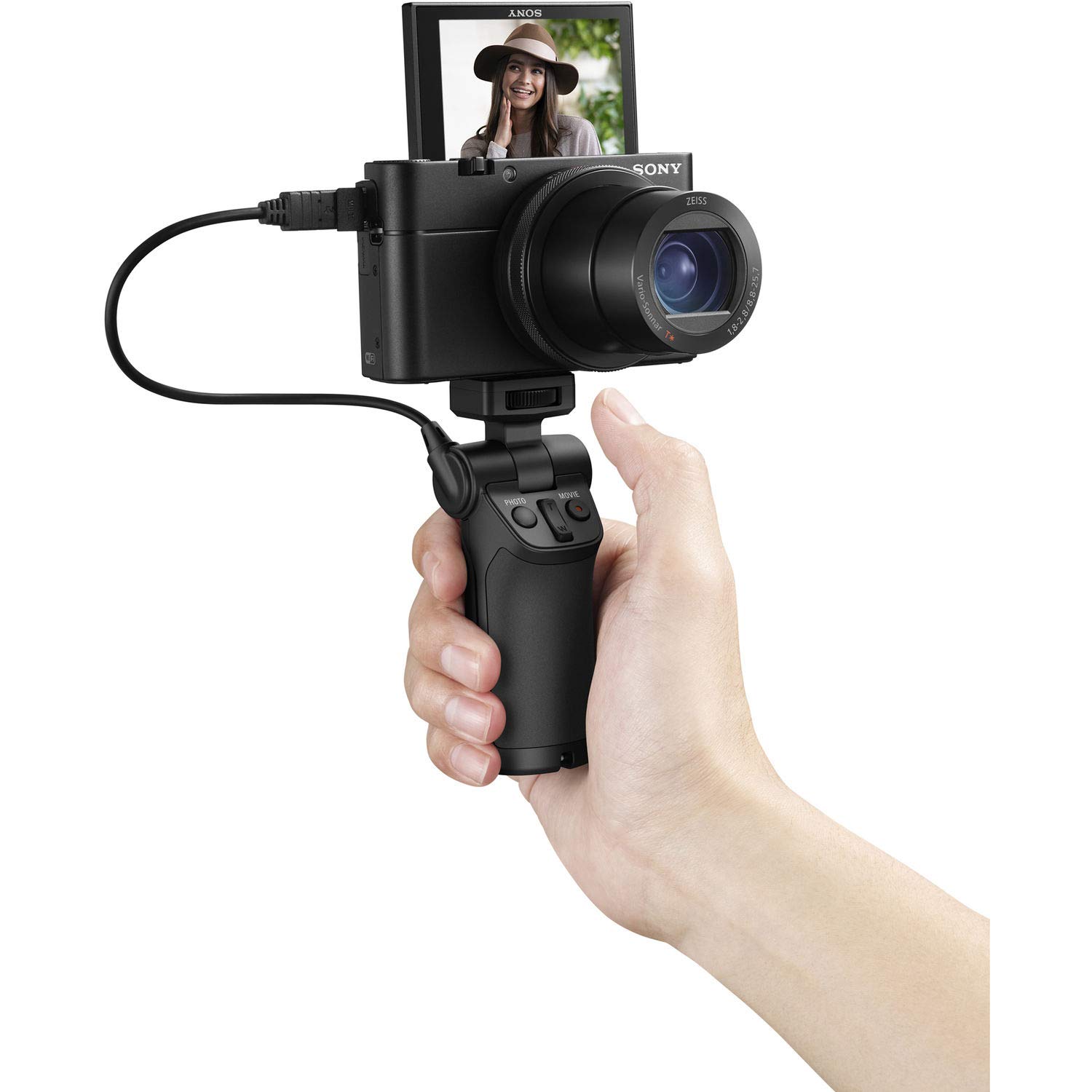 Sony RX100M3 Video Creator Kit with Shooting Grip, Media Card