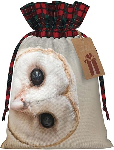 Miniatura 8 de LLaviD Divertidas bolsas de regalo de Navidad con cordón de ajuste, bolsa de Navidad, reutilizable, grande, bolsa de regalo de Navidad para regalos