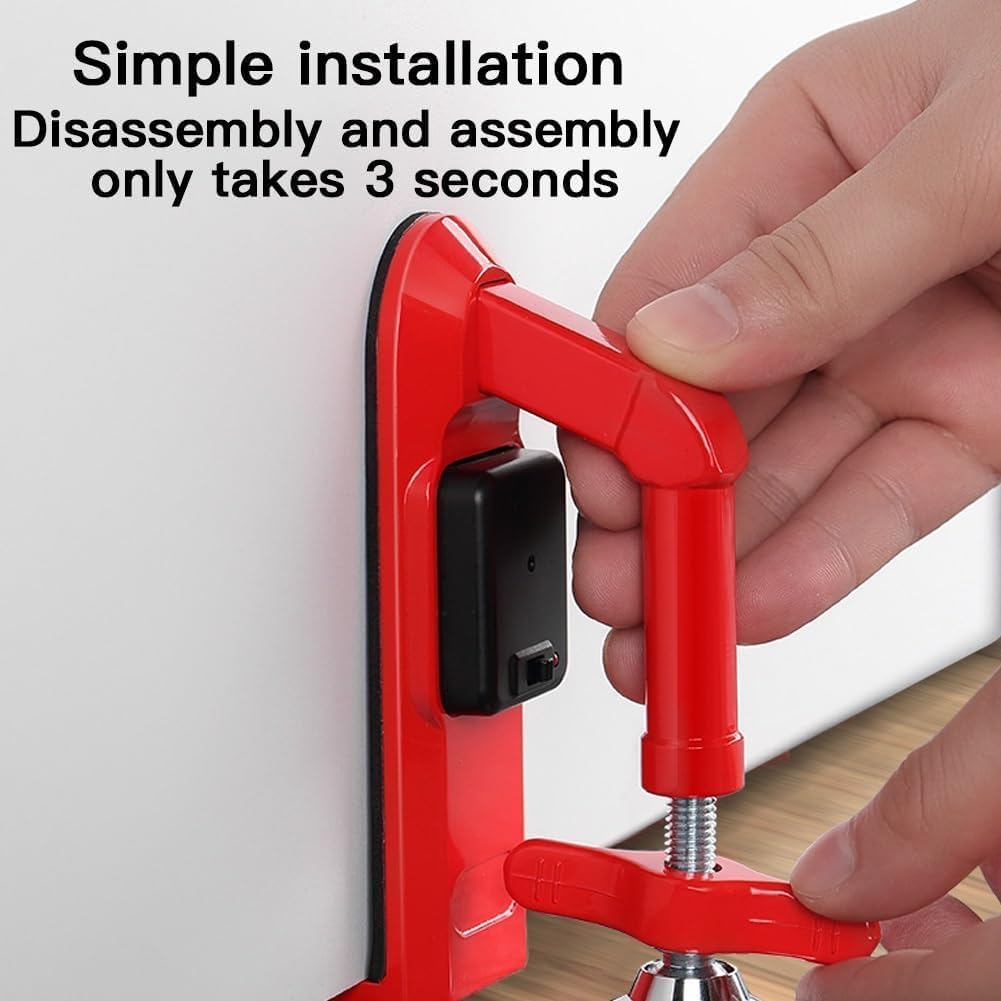 Portable Alarm Door Stopper, 2024 New Door Stop Alarm, Door Stoppers Security, Door Jammer Door Stopper, Safety Door Stopper Security for Travel Home Apartment House (2pcs)