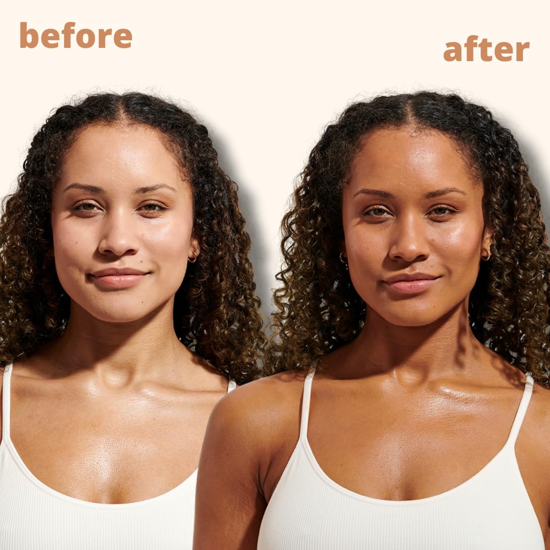 Skinny Tan Self-Tanning Face Drops, Customisable Self Tanner, Natural-Looking Fake Tan for Face - Image 3