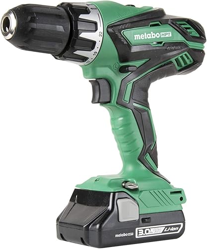 Miniatura 2 de Metabo HPT KC18DG4LS Kit combinado inalámbrico de 4 herramientas de 18 V, taladro de martillo, destornillador de impacto, sierra recíproca, linterna
