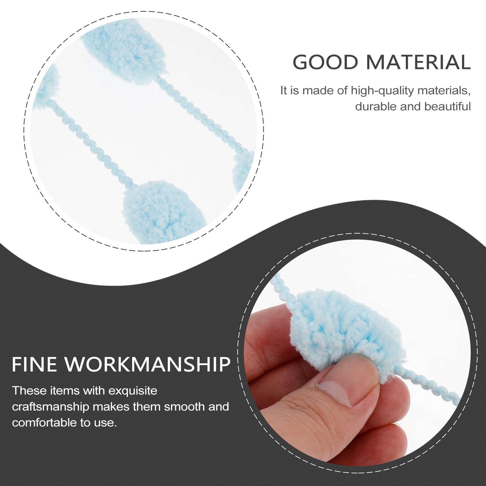 Materiales para Hacer Bolsos Tú Mismo, Kit DIY 1 Juego Azul