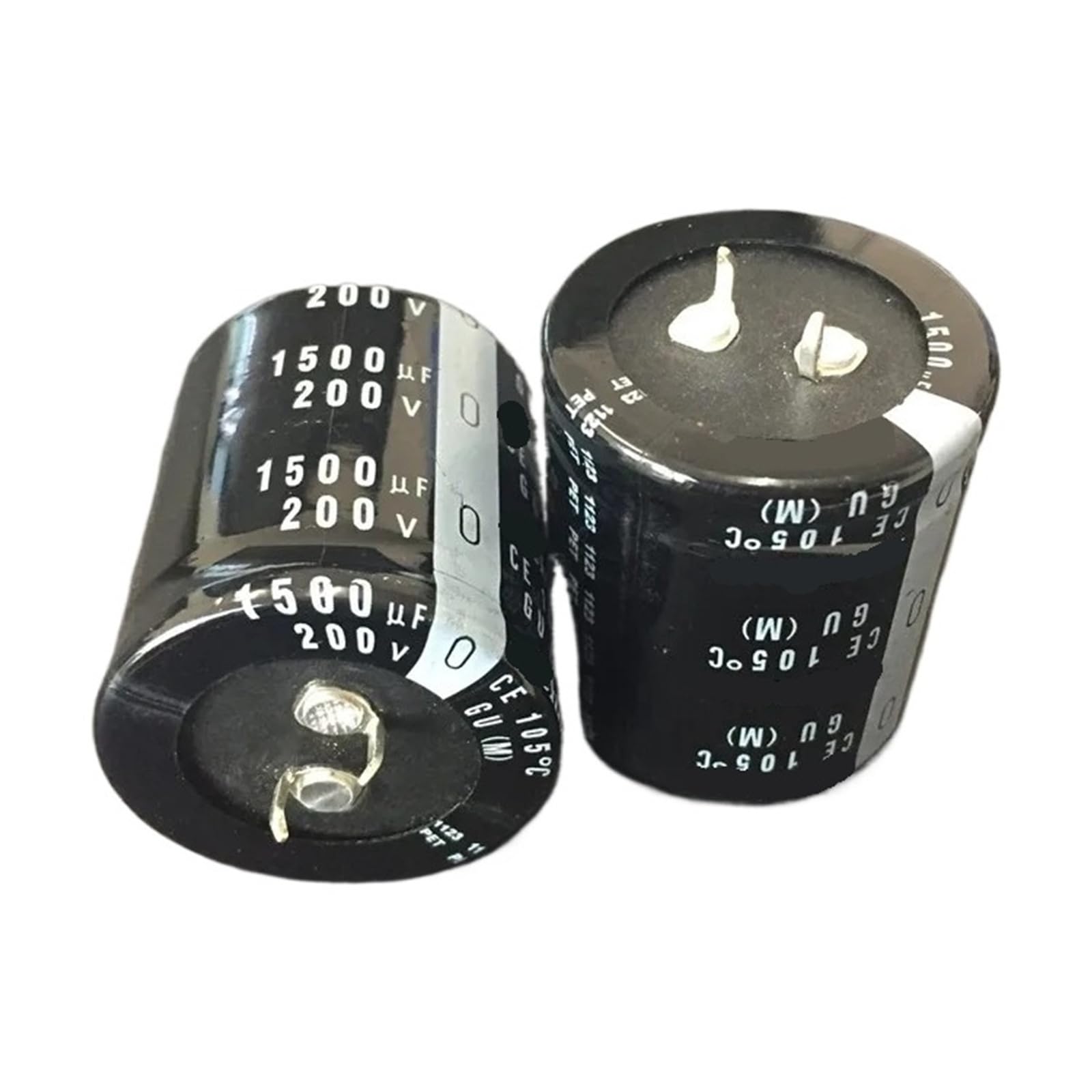 Condensateurs aluminium 1500uF 200V pour réparer un appareil
