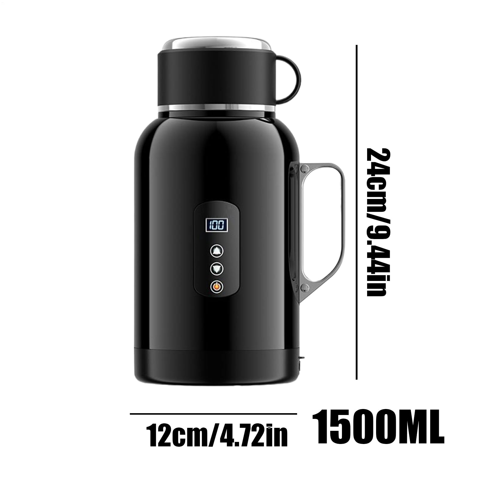 Bouilloire Électrique Pour L'Eau Chaude Chauffe-eau Rapide 12/24V 1,5 L