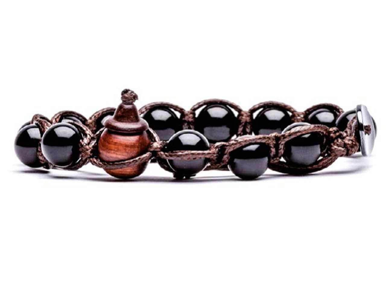 Tamashii Bracciale Originale Tibetano Con Pietre Naturali Di Fluorite – Unisex, Regolabile, Confezione Originale