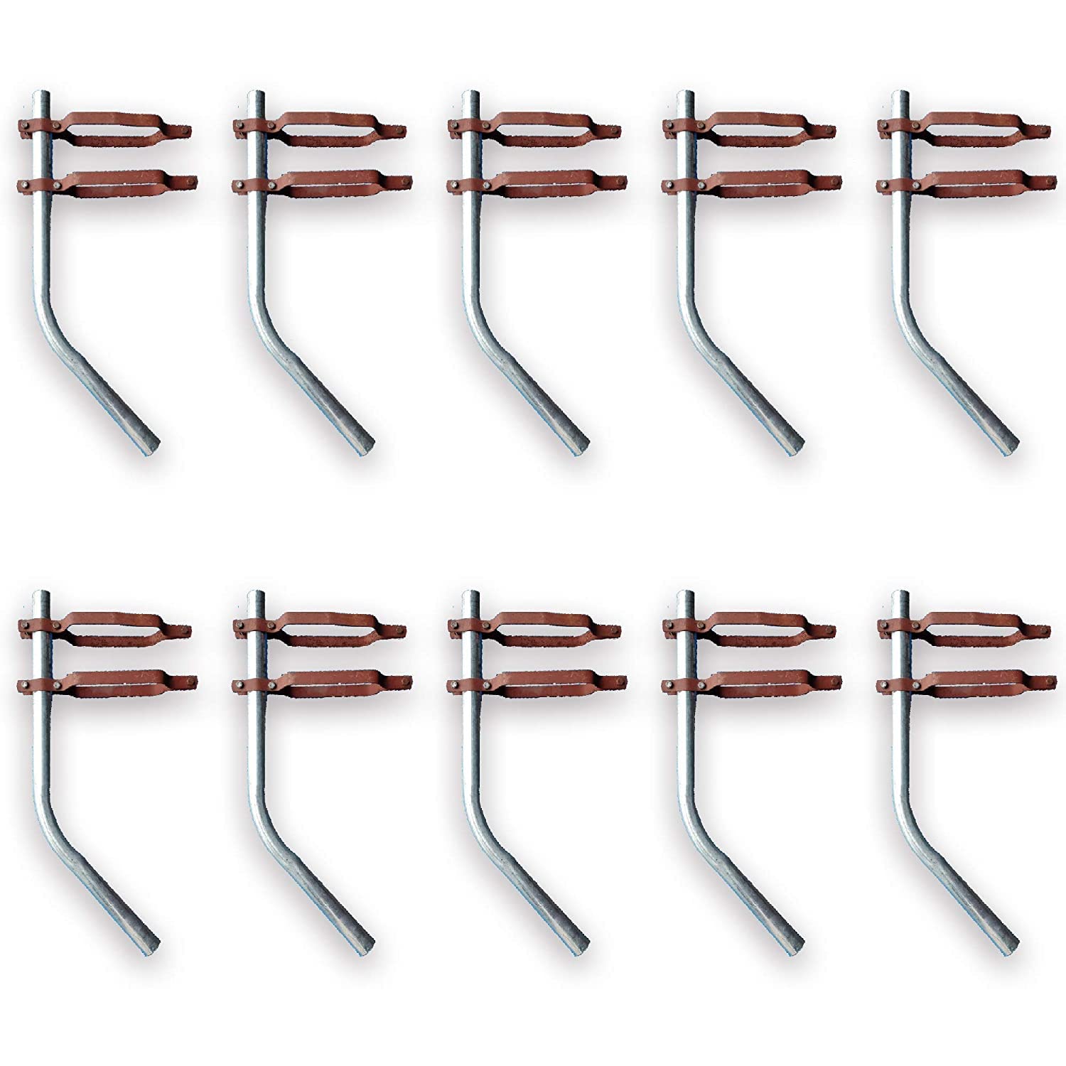 Avika Street Light Pipe Clamp Set - Pack of 10-image-48