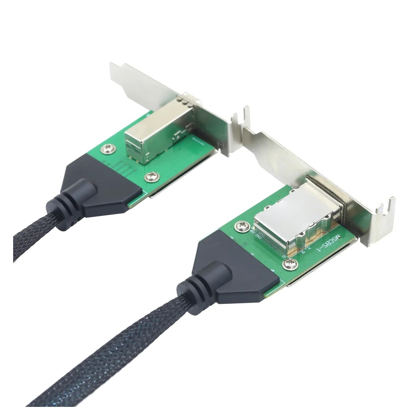 Femmina di Pin del cavo di estensione SFF-8088 26 di MI NI S*A*S alla femmina esterna SFF-8644 PCBA con il cavo del sostegno di basso profilo