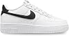 Nike Air Force 1 para niños grandes (FV5948-101, Blanco/Negro) Talla 5.5 3