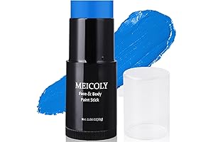 MEICOLY Blue Face Paint Stick: Unleash Your Inner Avatar or Smurf