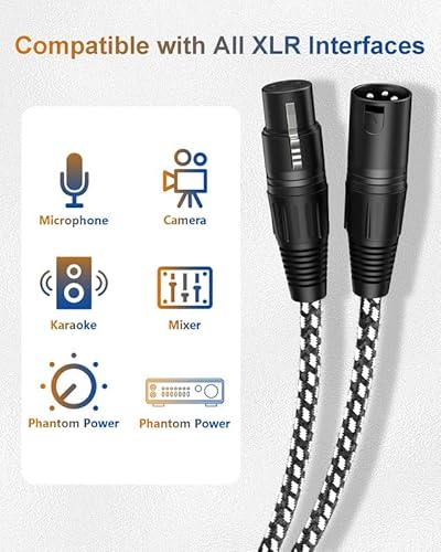 Glanics J-MC-2FT-2P Short Xlr Cables 2Ft 2 Pack thumb #5