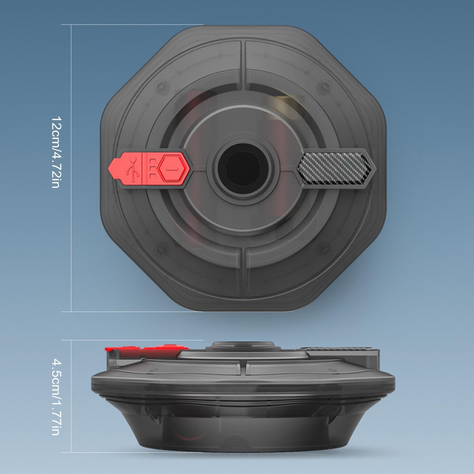 Aeratore per esche Attrezzo portatile ricaricabile automatico