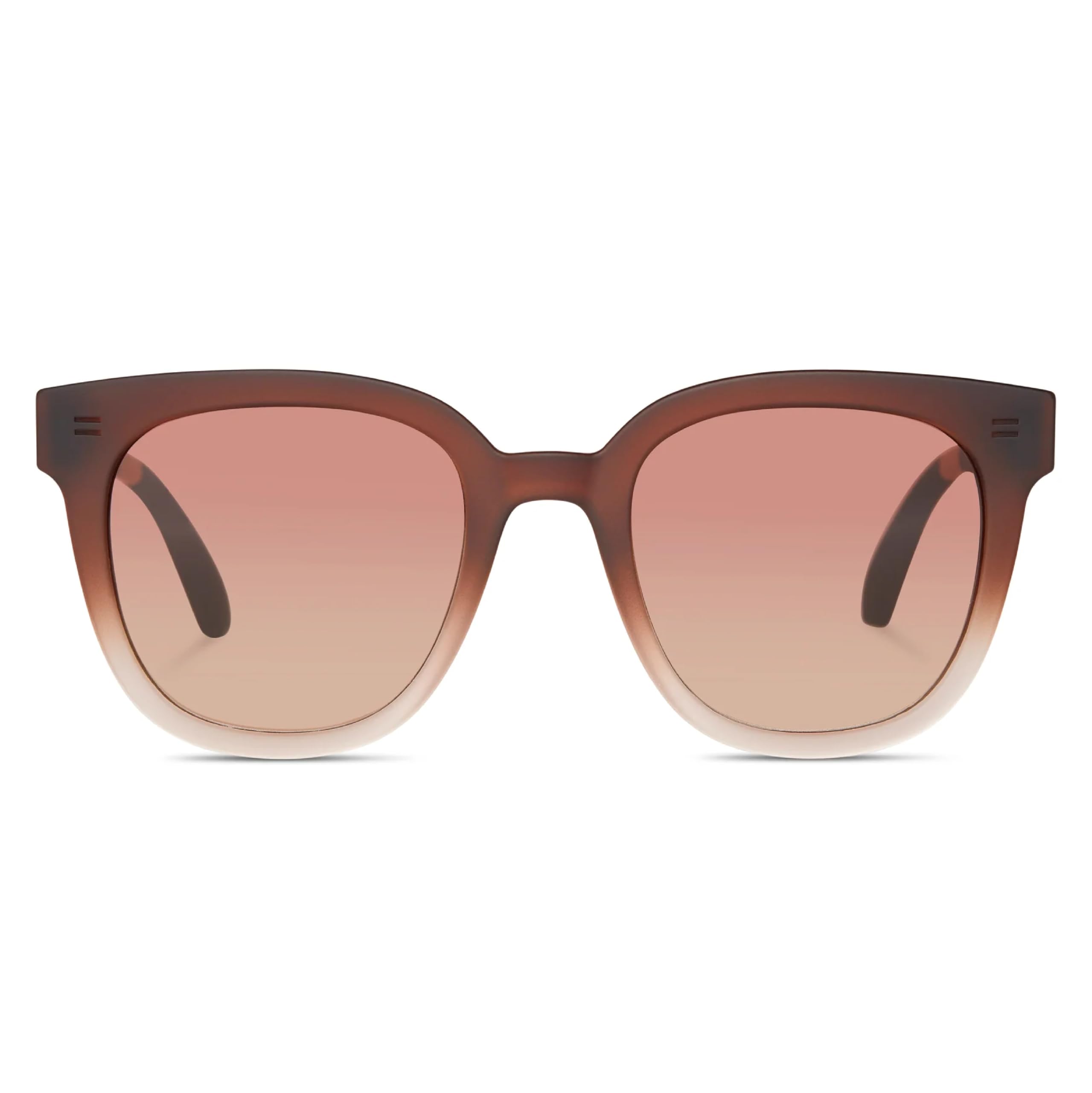 TOMS Juniper Traveler - Gafas redondas para mujer, gafas de sol de diseño, gafas de protección UV, Mate degradado, 54-23-148