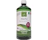 Benessence - Aloe Juice: Aloe Vera-Saft mit Echtem Fruchtfleisch – Nicht Pasteurisiert und Ungefiltert - 1L