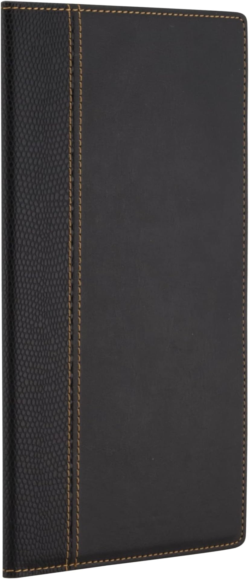 Securit Trendy Menu Range - Faux Leather Bill Presenter for Restaurants & Cafes with Inner Card Slot, Check Card Holder, Bill Book, Check Presenter - Black