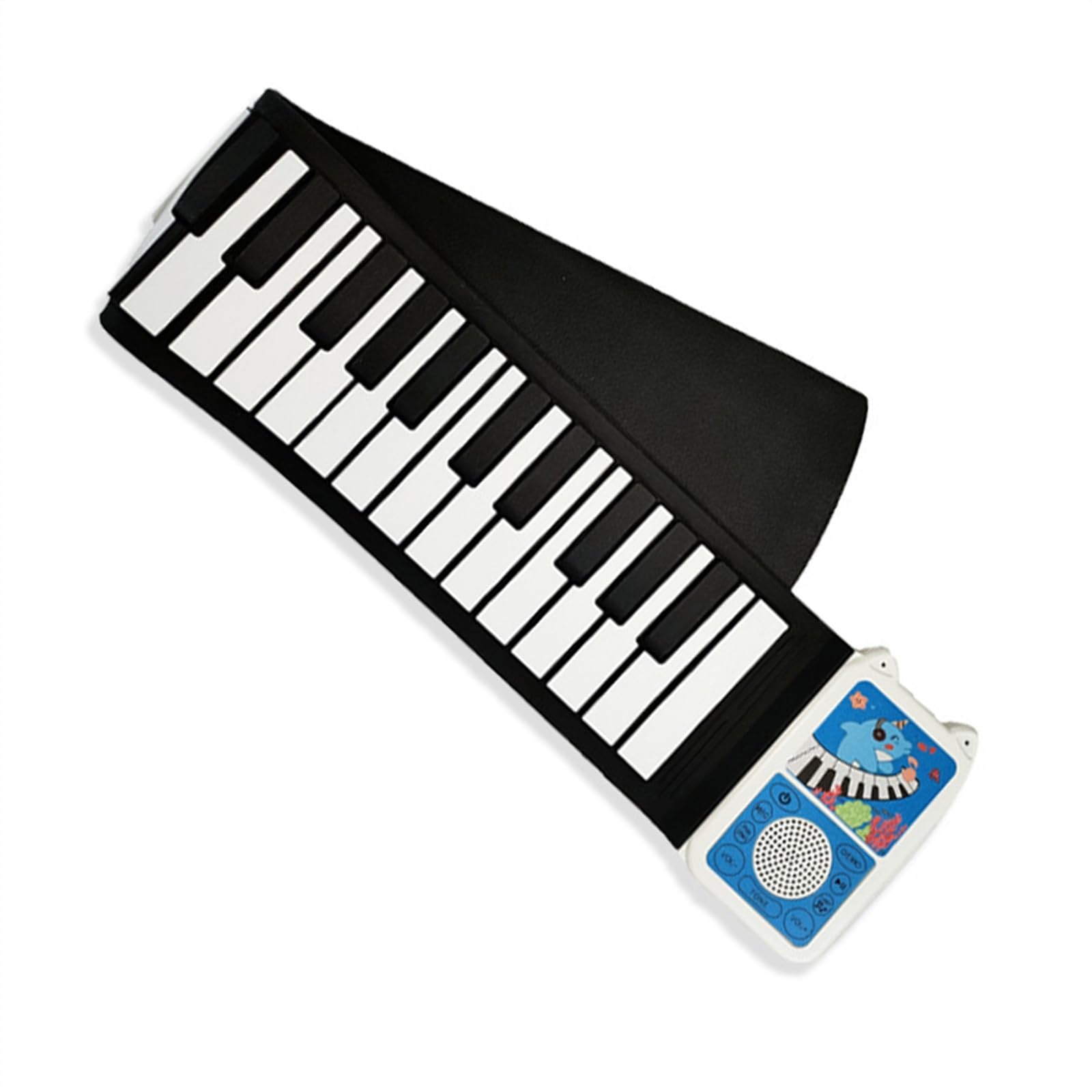 Amazon | 49鍵ポータブルスピーカー内蔵手​​巻き電子ピアノ、8音色と6