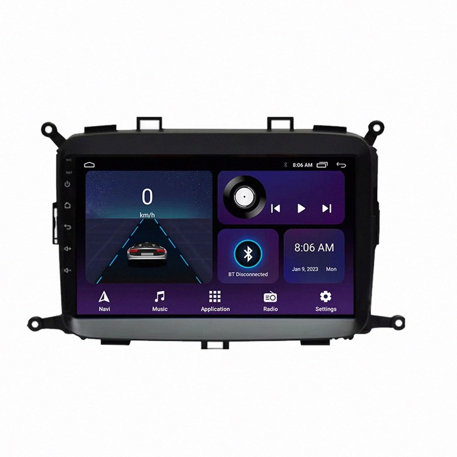 Schermo Auto con Carplay Wireless e Android Auto per Honda Jazz 1 Fit 2002-2007 Car Radio con Wifi, Gps Navi, Schermo Bluetooth, with Mirror, 4 Nucleo 2G+32G