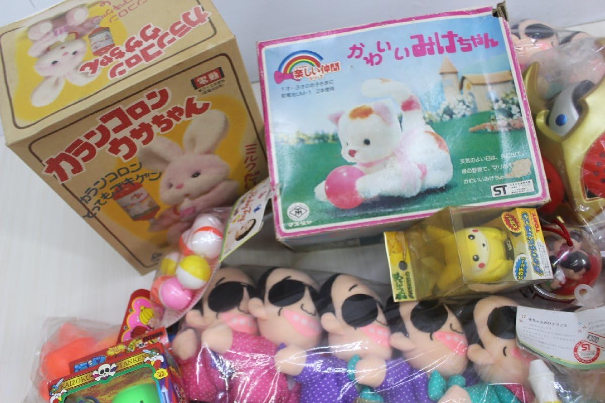 Amazon.co.jp: 昭和レトロ 当時物 32点 おもちゃ 玩具まとめて 大量