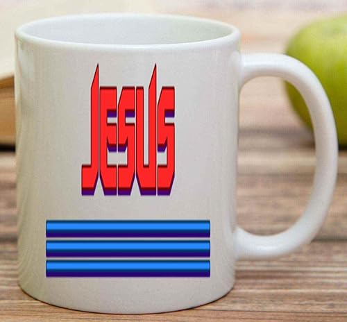 Miniatura 3 de Faith-based Gift for Believers - Jesus Cross - 11 Oz White Ceramic Coffee Mug