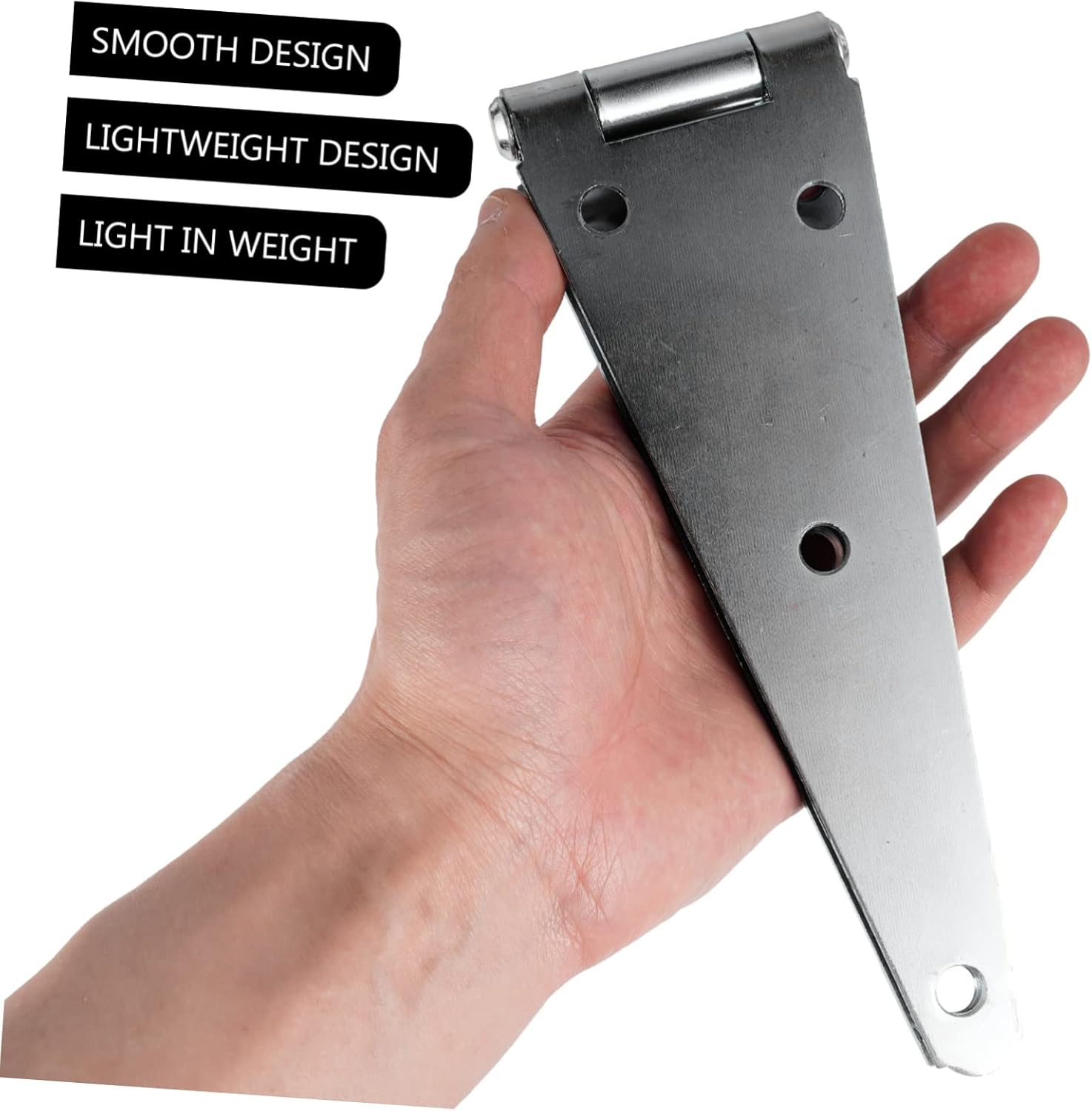 DOITOOL Shed Hinges 200mm Heavy Strap Hinge Pair of Gate Hinge Hardware for Wooden Gates Fencing