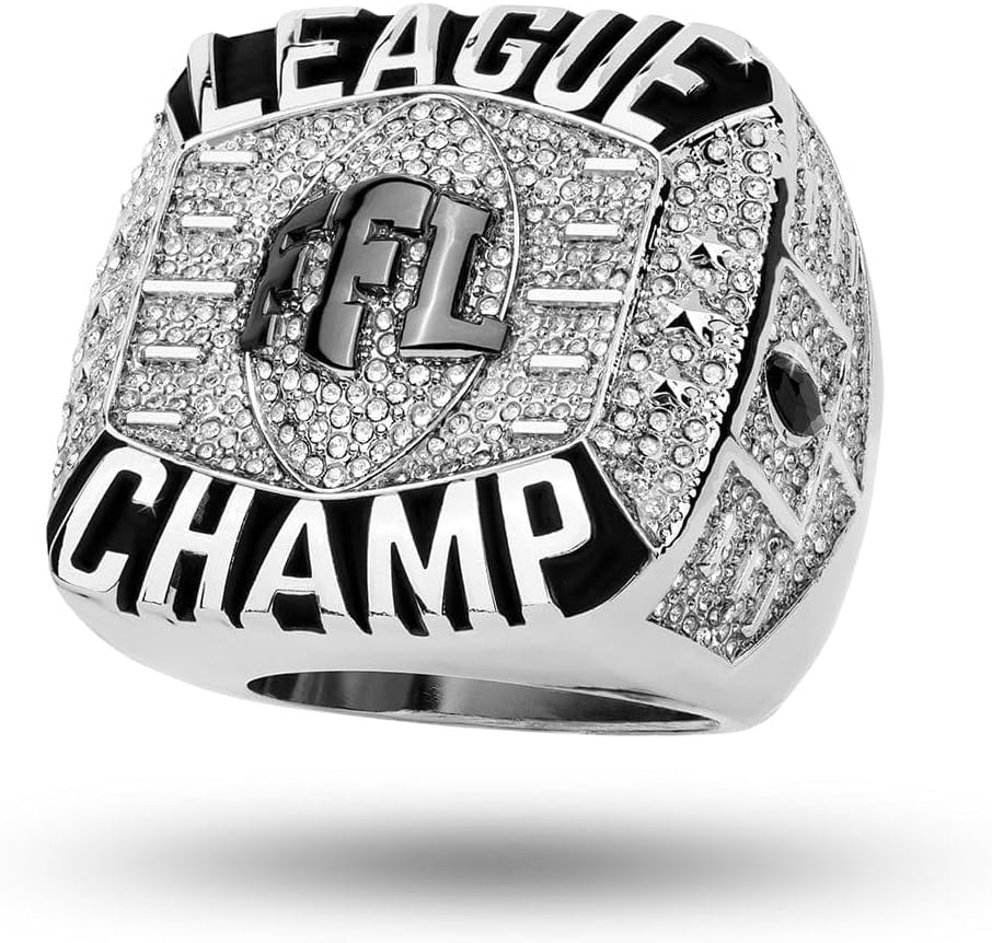 TrophySmack Fantasy Football Elite Championship Ring - Size 12 Trophy