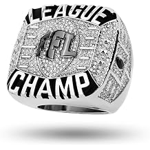 TrophySmack Fantasy Football Elite Championship Ring, Size 12