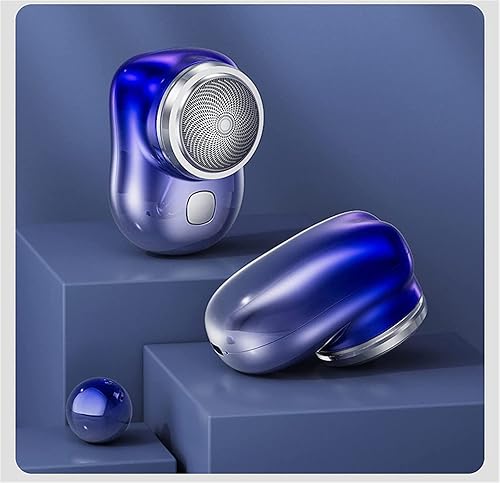 Mini-Shave Portable Electric Shaver, Travel Electric Razor Pocket Size Washable Electric Razor, Electric Shavers for Men, Waterproof, USB