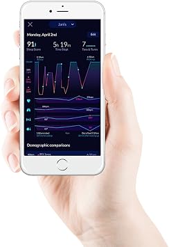 Eight Sleep Tracker, Smart Mattress Cover for Sleep Monitoring, Temperature Control & Alexa Integration, Fits Any Mattress, Turns Your Bed into a Smart Bed